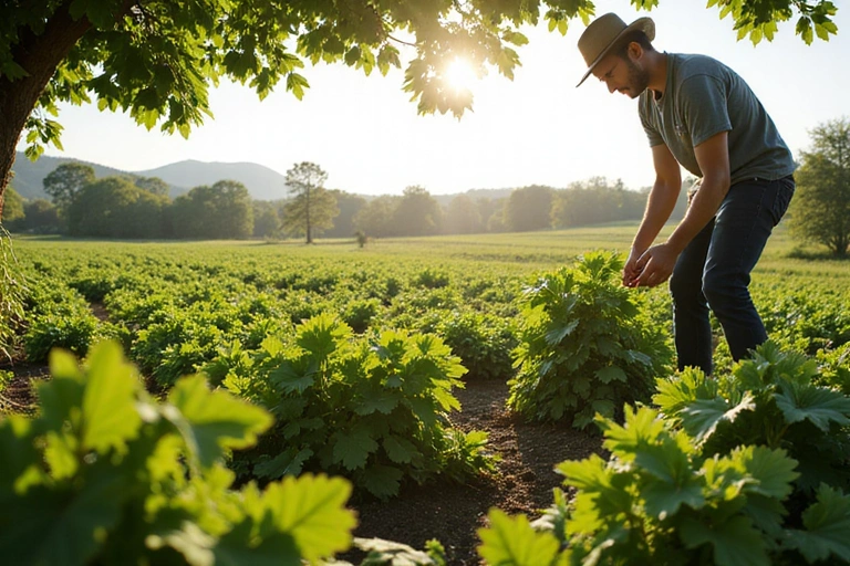 Organic farming and natural ingredients