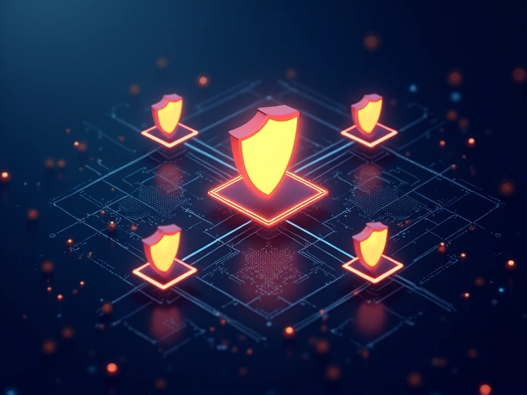 Secure data processing illustration